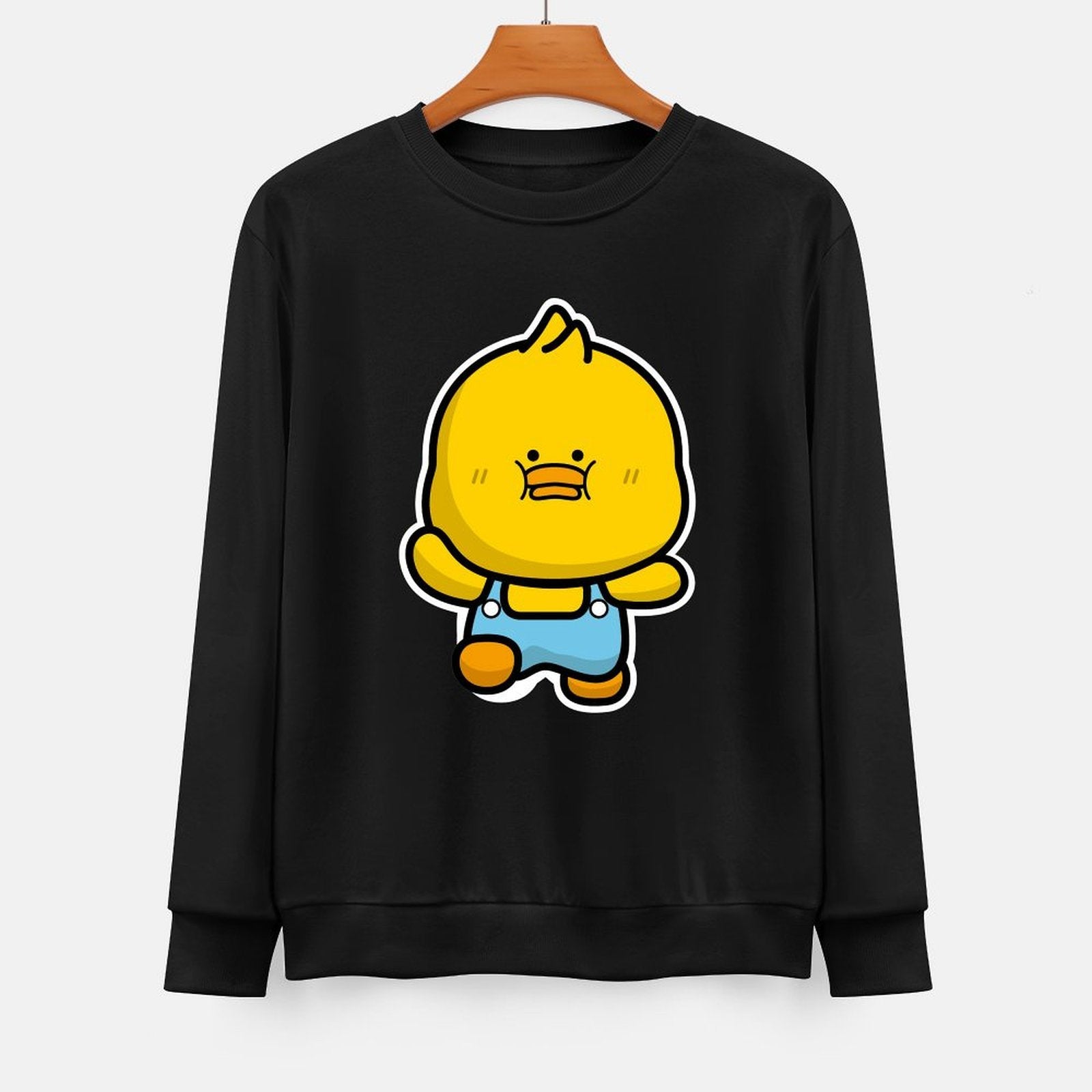 Front Patterned Long Sleeve TopEco-Conscious Premium Finish